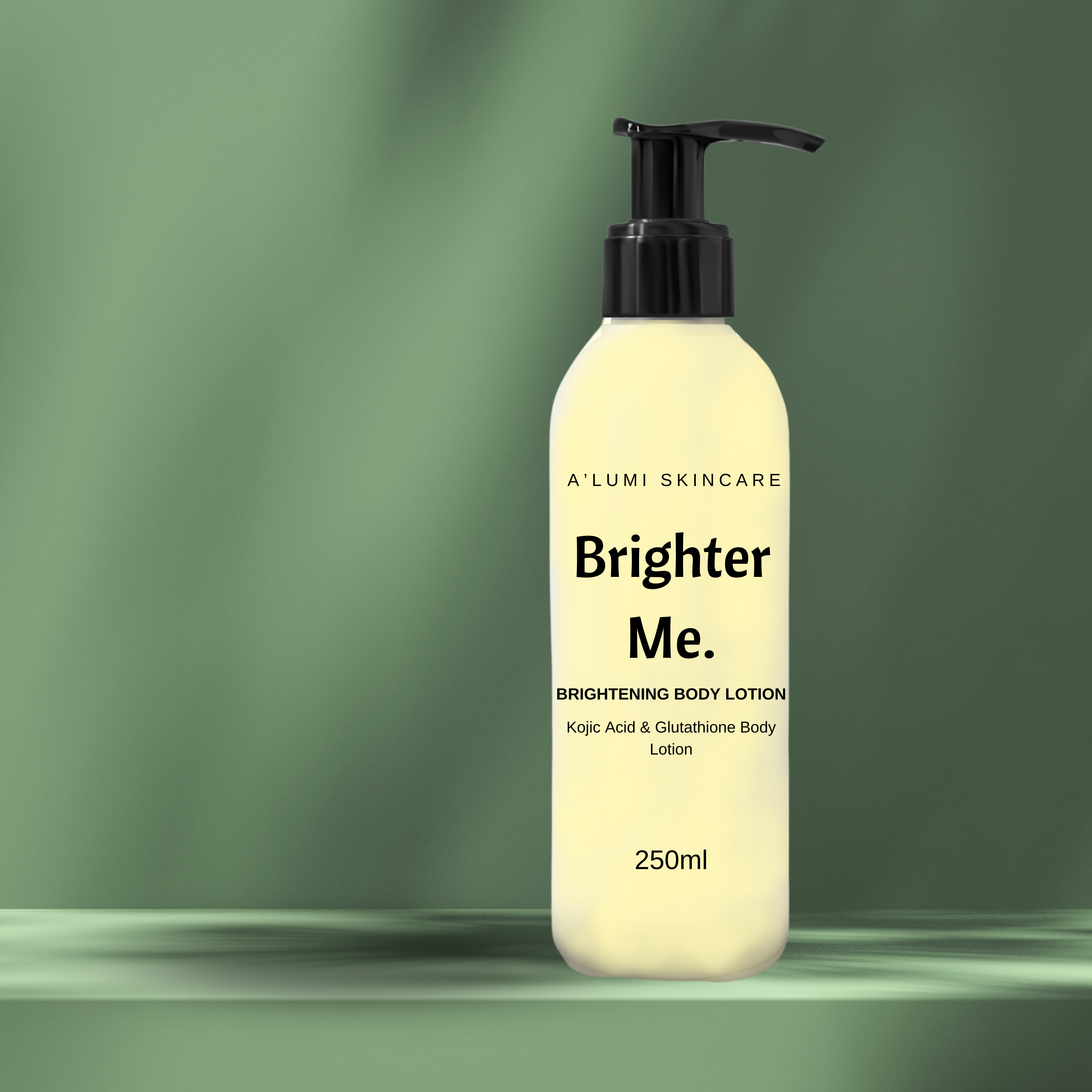 Lightening clearance body lotion